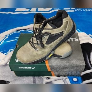 Wolverine men's guide ultraspring waterproof construction shoes Sz. 10.5